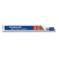 Staedtler® – Mine de crayon mécanique Mars® Micro Carbon 250 05-HB, 0,5 mm, HB, 12 mines par contenant-Mines de crayon mécanique