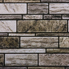 CTG Brands 3D Wall Tile, 10" x 10", Grey Bricks, 6 Pack-Ensemble : livré dans une boîte de 6 feuillets de carreaux muraux en 3D de qualité supérieure, adaptés aux surfaces lisses et propres