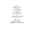 Carte de Noël, Blessed Christmas (anglais), Religieux, 18/paquet-Cartes de souhaits de qualité comparable à celles qu’on retrouve dans un magasin spécialisé
