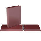 Davis Group Super offre Easyview, Reliure View à anneaux ronds 1 po, personnalisable, paquet de 6 - Bourgogne-1 po