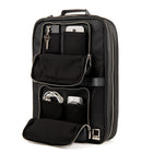 Lencca Quadra 15.6 " Sac À Dos Pour Ordinateur Portable - Gris-Ouverture du compartiment principal à plat