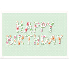 Millbrook Studios – Cartes de souhaits et enveloppes, Happy Birthday, 5 3/8 x 7 3/4 po, 18/paquet (06221)-Imprimées sur du papier cartonné non couché