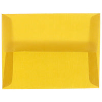 JAM Paper Enveloppes translucides A2, or, 250/paquet-Enveloppes en papier translucide or