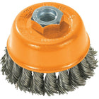 Walter Surface Technologies - Brosse-Boisseau, 3po Dia. X 5/8po-11 Arbre, paquet de 3-Type d'utilisation Acier