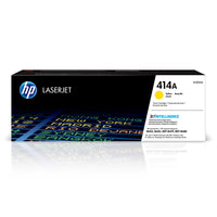 HP – Cartouche de toner jaune LaserJet d'origine 414A (W2022A)-Couleur : jaune
