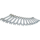 Ensemble de 14clés 12pans chrome miroir-1