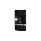 Moleskine – Carnet de la collection Pro, couverture souple, noir, 5 po x 8,25 po-192 pages, papier de couleur ivoire, 7,5 po x 9,75 (po)