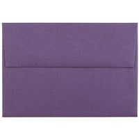 JAM Paper Enveloppes format livret avec fermeture gommée, 3 5/8 x 5 1/8 po, violet foncé, 1000/paquet-Violet foncé
