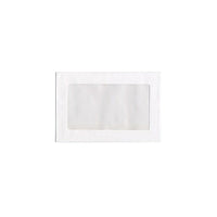 JAM Paper Enveloppes format livret avec fenêtre, 6 x 9 po, blanches, 100 par paquet-Taille : 6 x 9 po