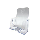 Porte-documents Futech - Acrylique - 6" L x 7,5" H x 3,5" P - Paquet de 2 (CTS0204)-Acrylique transparent