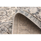 ECARPETGALLERY - Tapis Oregon Tabriz Bleu, Ivoire 2'7" x 8'2"-8