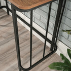 Sauder - La Collection Station House Bureau - Finition Etched Oak-Cadre en metal laque texture pour une plus grande durabilite.