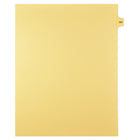 Markmaker - 25 tabs/PQT,5 PQT/Boite, Intercalaires imprimes Legal, Chamois, 1/15th coupe| format lettre, sans trous, Numero 167-Intercalaires imprimes Legal