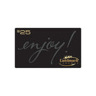 Landmark Cinemas â€“ Carte-cadeau de 25 $-Les récompenses Air Miles ne s'appliquent pas sur l'achat de cartes-cadeaux.