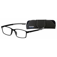 SAV Eyewear - Lunettes anti-lumière bleue rectangulaires Sportex 4200 - + 2,00 - Noir-Lunettes de lecture performante conçue pour les modes de vie actifs d’aujourd’hui
