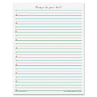 Ressources créées par l'enseignant Papier à lettres Smart Start 1-2, 8-1/2" x 11"-Le papier mesure 8,5" x 11"