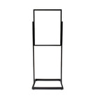 Futech BR-28F Support pour enseigne de plancher, 60 "x 24" x 15 ", Noir mat-Dimensions: 60 "x 24" x 15 "