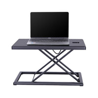 Rocelco - Support de bureau portable pour ordinateurs portables-Conception compacte haut de gamme adaptée aux espaces de coworking, aux voyages, aux hôtels et aux dortoirs