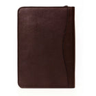 Ashlin® – Étui range-tout professionnel AUGUSTIN pour tablette/documents à fermeture à glissière, brun (P8339-18-02)-Boucle stylo centrale