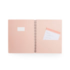 Poppin Carnet Elements 1 Sujet, Rosé-Portrait de 11 po de longueur x 9,3 po de largeur