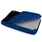 Housse de Protection Ordinateur Vangoddy Pochette PC Portable Ultrabook Sacoche Laptop Compatible 13,3 po,Noir et Bleu-Dimensions du boîtier externe 13,5 X 9,75 pouces