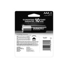 Duracell - Piles Rechargeables AAA - paquet de 4-CES PUISSANTES PILES NiMH fonctionnent dans tout chargeur de piles NiMH et vous pouvez les recharger jusqu’à 400 fois, pour vous aider à économiser de l’argent