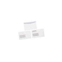 Enveloppes à fenêtre simple Supremex pour feuillet T4, 24 lb, blanc, 5 3/4 pox 9 po, 500/bte-Enveloppes à fenêtre simple