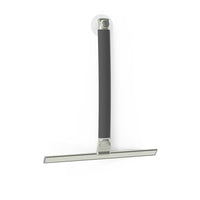 Alto – Racloir extensible de douche, Nickel poli noir-Poignée ergonomique courbée permettant d’allonger le racloir jusqu’à 18 po