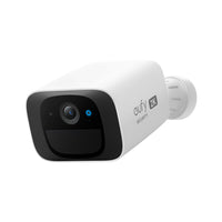 eufy Security - SoloCam caméra extérieure sans fil -Blanc-Chaque détail compte : Grâce à la résolution de 2 k, voyez de jour comme de nuit chaque activité autour de votre propriété dans les moindres détails
