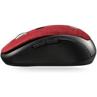 Adesso - iMouse S80R sans Fil Tissu de la Mini-Souris Optique - Rouge-Niveau de résolution: Réglable de 800 / 1200 / 1600 DPI