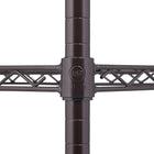 Trinity – Étagère tout usage bronze foncé à 4 tablettes, (TBFPBR-0901)-Capacité de l’étagère sur patins niveleurs (poids réparti uniformément): 136 kg (300 lb) par tablette / Poids total de 544,3 kg (1 200 lb)
