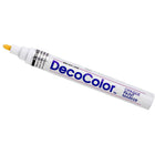 JAM Paper - Marqueur à peinture, pointe grasse, blanc, 4/paquet (86525803G)-Idéales pour la maison, l’école ou le bureau