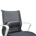 Fellowes – Coussin lombaire de série i-Spire, gris (9311603)-Sangle réglable avec boucle durable retenant le coussin lombaire en place