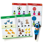 Educational Insights - Hot Dots® Jr. Maîtrisons les mathématiques pré-K-Comprend 85 leçons de niveau pré-K et 15 leçons avancées dans 2 livres reliés en spirale. De plus, Ace - le stylo Talking, Teaching Dog.