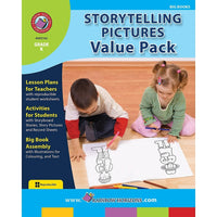 Livre numérique : STORYTELLING PICTURES Value Pack (format PDF, téléchargement pour 1 utilisateur), maternelle-Vous recevrez deux courriels : un confirmant toute la commande et l'autre avec un bouton Download Software (Télécharger le logiciel). Vous pouvez télécharger immédiatement ou revoir votre courriel pour télécharger plus tard.