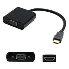 AddOn - Adaptateur HDMI2VGA HDMI à VGA M/F actif 1080P, noir-Mâle à mâle