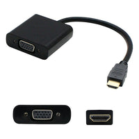AddOn - Adaptateur HDMI2VGA HDMI à VGA M/F actif 1080P, noir-Mâle à mâle
