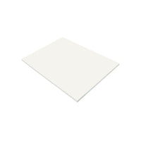 Pacon Papier de Construction -18 x 24 (po) - Blanc - Paquet de 50 (9217)-Blanc