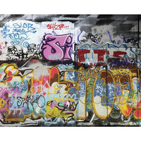 ohpopsi - Tapisserie murale Graffiti-Imprimé sur non tissé