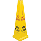 Lamba - Cônes de signalisation, NC680, base : 12 x 12 po (long. x larg.), 2/paquet-Dimensions de la base : 12 long. x 12 larg. (po)