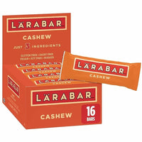 Larabar Noix De Cajou Barres - 45G - Paquet de 16-Ingrédients: Noix De Cajou, Dattes, Pommes Séchées.