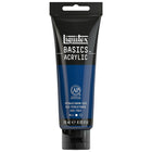 Liquitex Basics – Peinture acrylique 1046316, bleu phtalo, tube de 118 ml-Formulée avec des pigments de qualité artistique sur lesquels l'artiste peut compter
