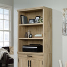 Sauder Aspen Post Surmeuble de Bibliothèque - 2 tablettes - 41.34" H - Finition Prime Oak (427017)-41.34"H x 31.26"W x 15.35"D