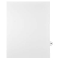 Mark Maker – Onglets séparateurs juridiques blancs, 1/15 onglets, format lettre, sans trous, numéro 192, 25/paquet-Onglets séparateurs blancs, 1/15 onglets