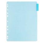 JAM Paper – Intercalaires, 5 onglets (375032921)-Dimensions : 9 3/4 x 11 1/2 po