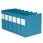 Davis Group Super économie, Reliure à anneaux ronds 3 po, paquet de 6 – Bleu Turquoise-3 Reliure À Anneaux