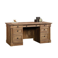 Sauder -Bureau de luxe Palladia, chêne vieilli-Bureau de luxe