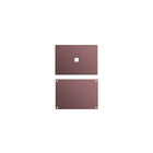 JCPal - 13 po Ensemble de protecteurs d'écran FlexGuard pour portatif Microsoft Surface 1 / 2, Bourgogne-13 po x 9 po