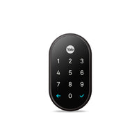 Serrure intelligente Nest x Yale avec Nest Connect - Noir-Serrure intelligente