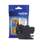 Brother – Cartouche d'encre LC3011CS, cyan-Cartouche d'encre authentique Brother LC3011CS, rendement standard, cyan